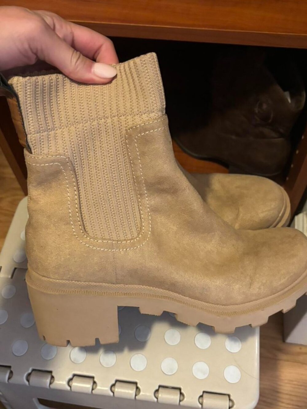 Steve Madden Women's Tan and Brown Boots